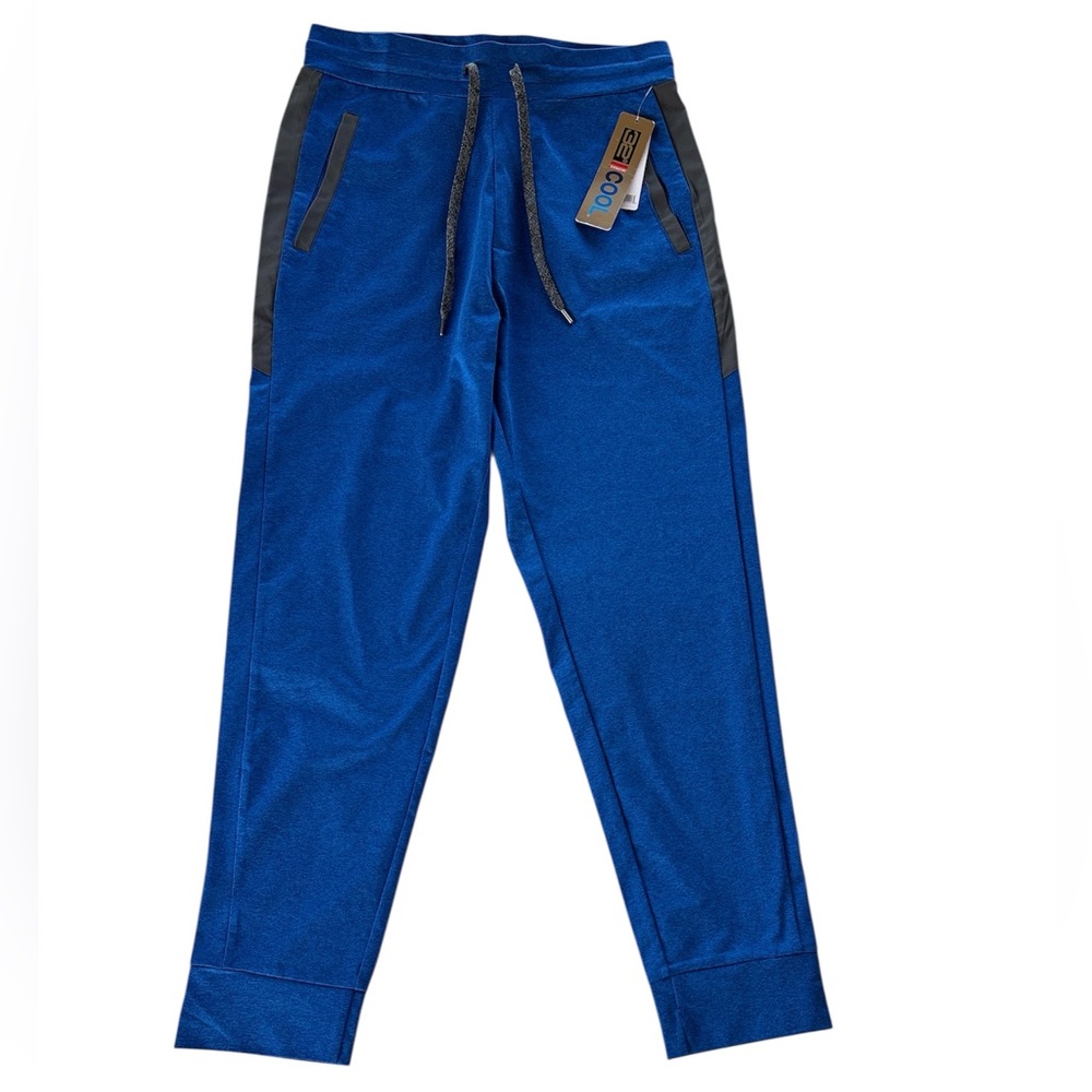 32 DEGREES Cool Heat Men's Performance Tech Shield Jogger Pants Blue Size S